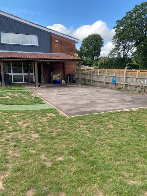 pre school garden view before 6