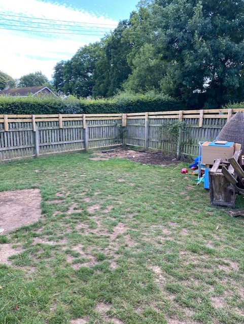 pre school garden view before 5