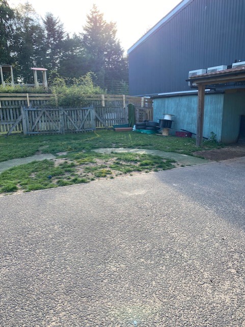 pre school garden view before 7