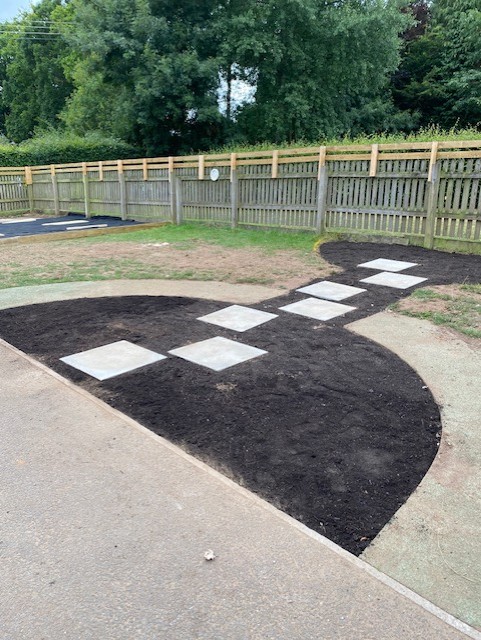 pre school garden during construction 4